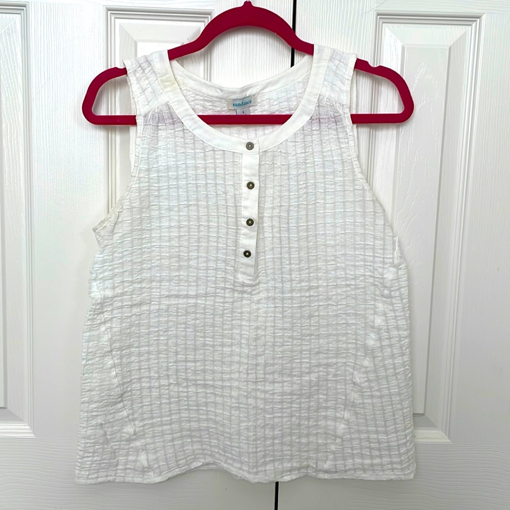 Sundance Gauze Tank Top - Size Small
